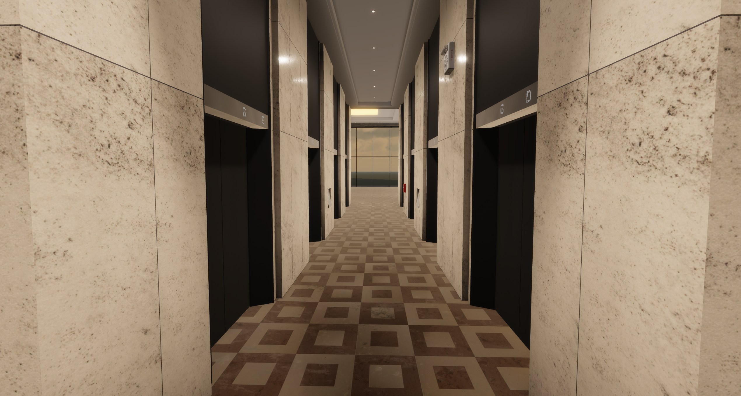 Pontus Tower - Interior view